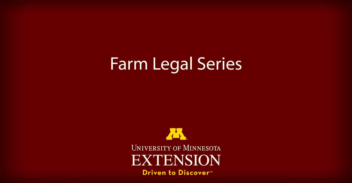 Farm Legal Series